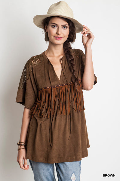 Native Fringe Tunic