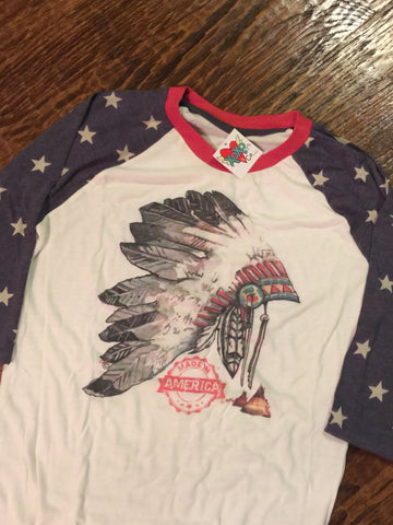 Made In American Headdress Tee