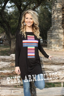 Serape Cross Tunic